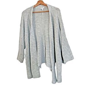 J. Jill Gray Open-Front Cardigan
